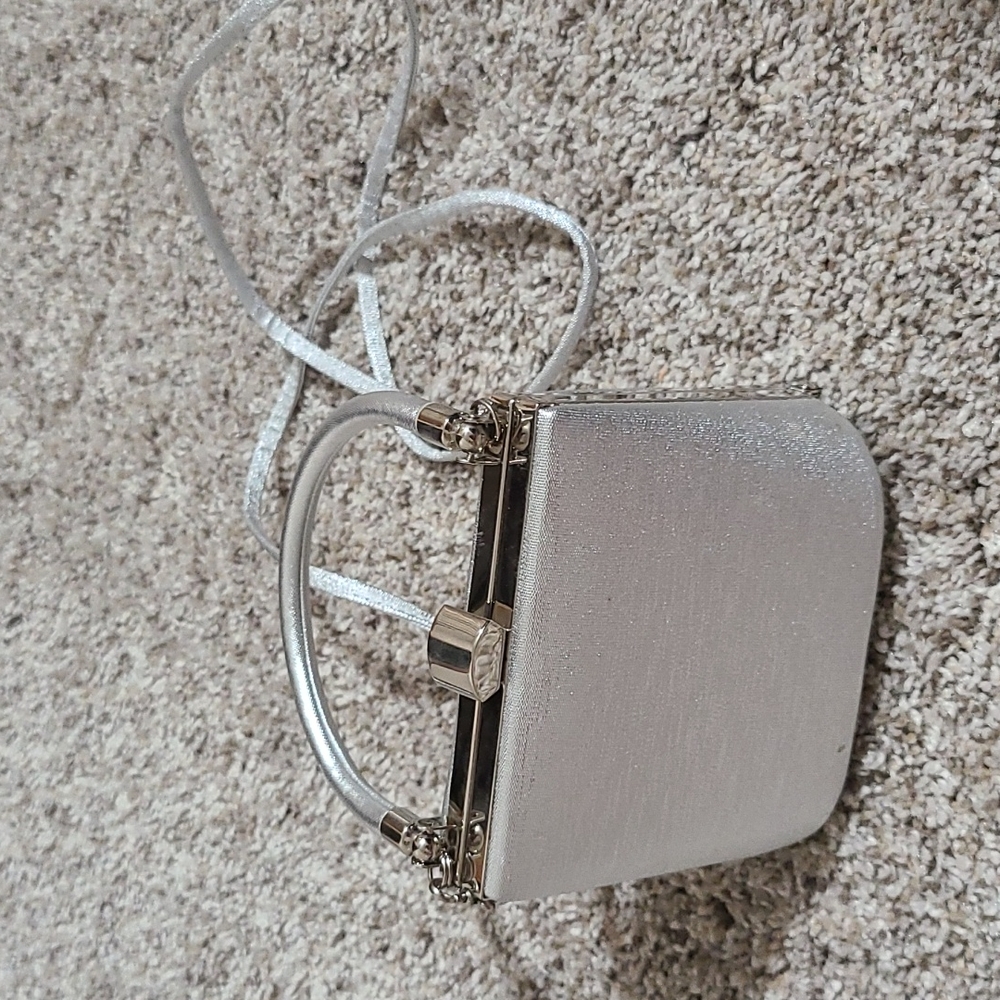 Small silver purse
